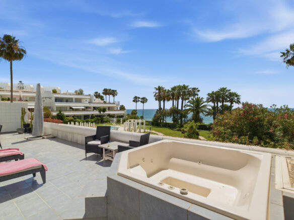 For Sale – Frontline Beach Duplex Penthouse in Estepona🇪🇸