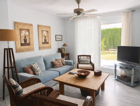 FOR SALE 🏡 Two-Bedroom Townhouse with Private Garden Walking Distance to Puerto Banús – Nueva Andalucía, Marbella 🇪🇸