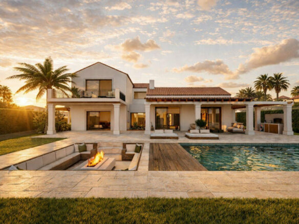 FOR SALE 🏡 Renovated Five-Bedroom Andalusian Villa with Central Patio and Pool – El Rosario, Marbella East 🇪🇸