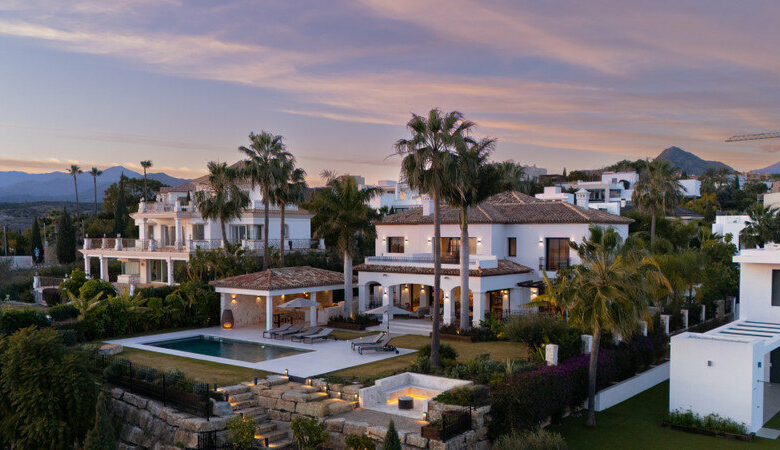 FOR SALE 🏡 Renovated Four-Bedroom Villa with Panoramic Sea Views, Gym and Spa Room – Los Flamingos, Benahavís 🇪🇸