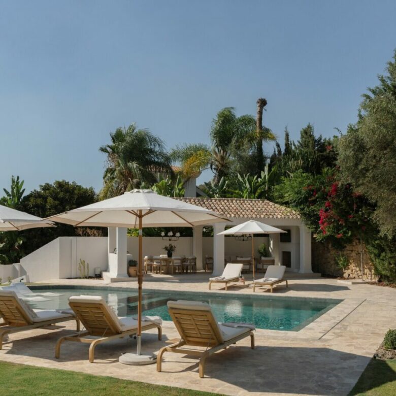 FOR SALE 🏡 Renovated Four-Bedroom Villa on a Double Plot with Sunset Views – Nueva Andalucía, Marbella 🇪🇸