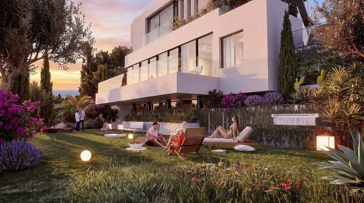 FOR SALE 🏡 Sea-View Plot with Licensed Contemporary Villa Design – Los Naranjos, Nueva Andalucía, Marbella 🇪🇸