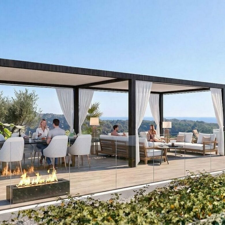 FOR SALE 🏡 Sea-View Plot with Licensed Contemporary Villa Design – Los Naranjos, Nueva Andalucía, Marbella 🇪🇸
