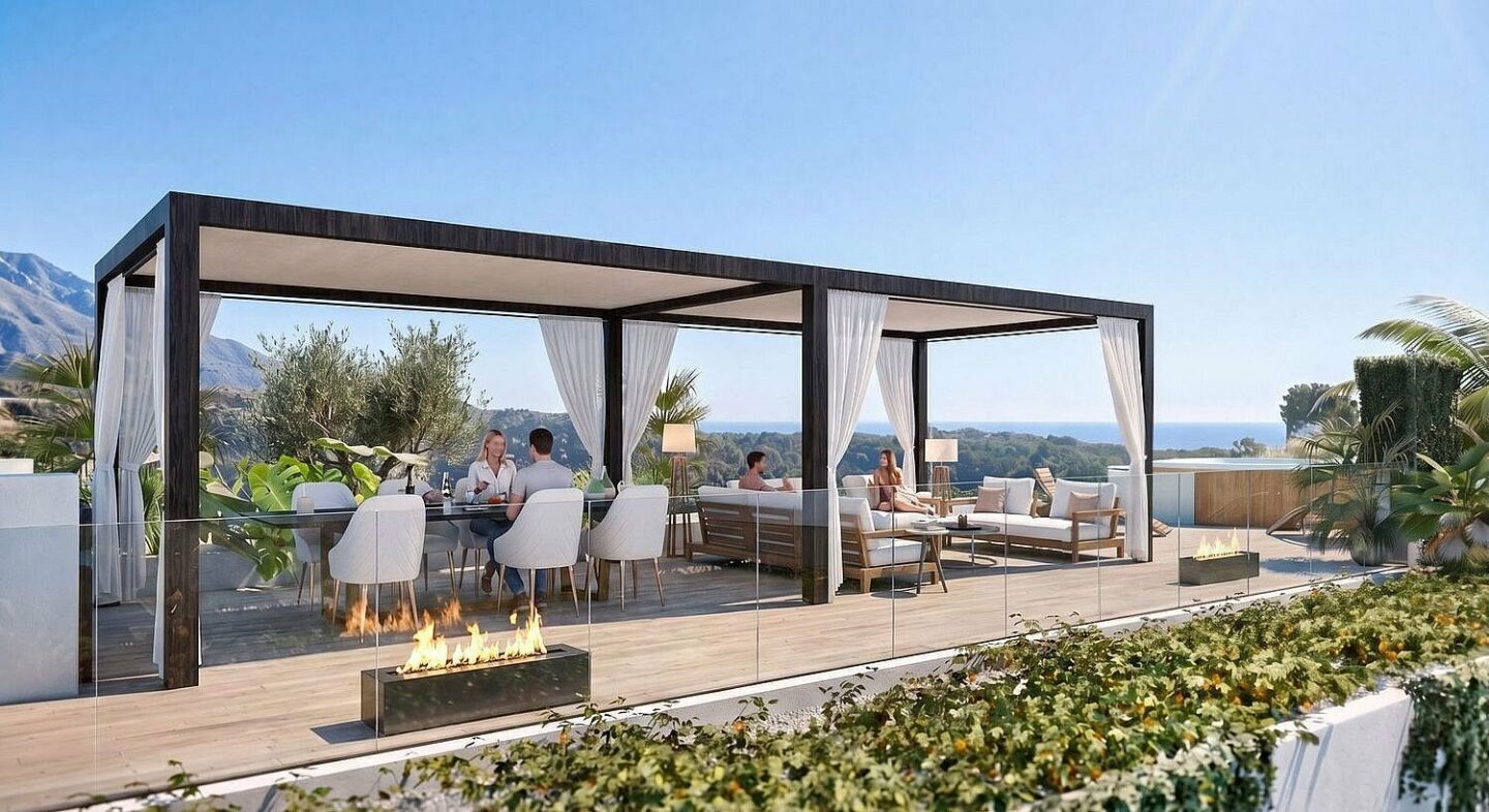 FOR SALE 🏡 Sea-View Plot with Licensed Contemporary Villa Design – Los Naranjos, Nueva Andalucía, Marbella 🇪🇸