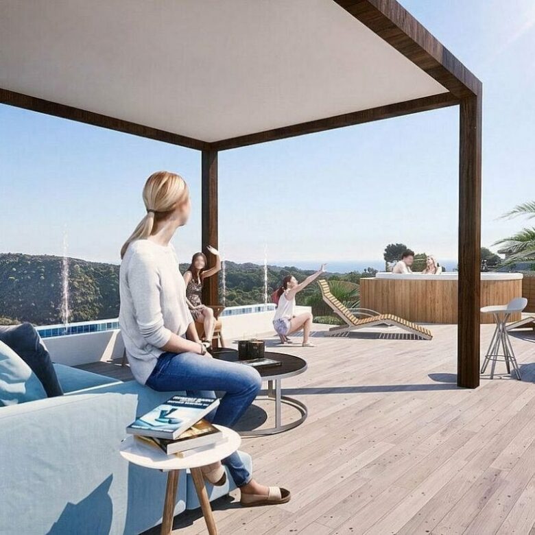FOR SALE 🏡 Sea-View Plot with Licensed Contemporary Villa Design – Los Naranjos, Nueva Andalucía, Marbella 🇪🇸