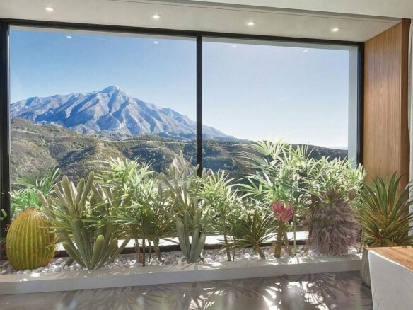 FOR SALE 🏡 Sea-View Plot with Licensed Contemporary Villa Design – Los Naranjos, Nueva Andalucía, Marbella 🇪🇸