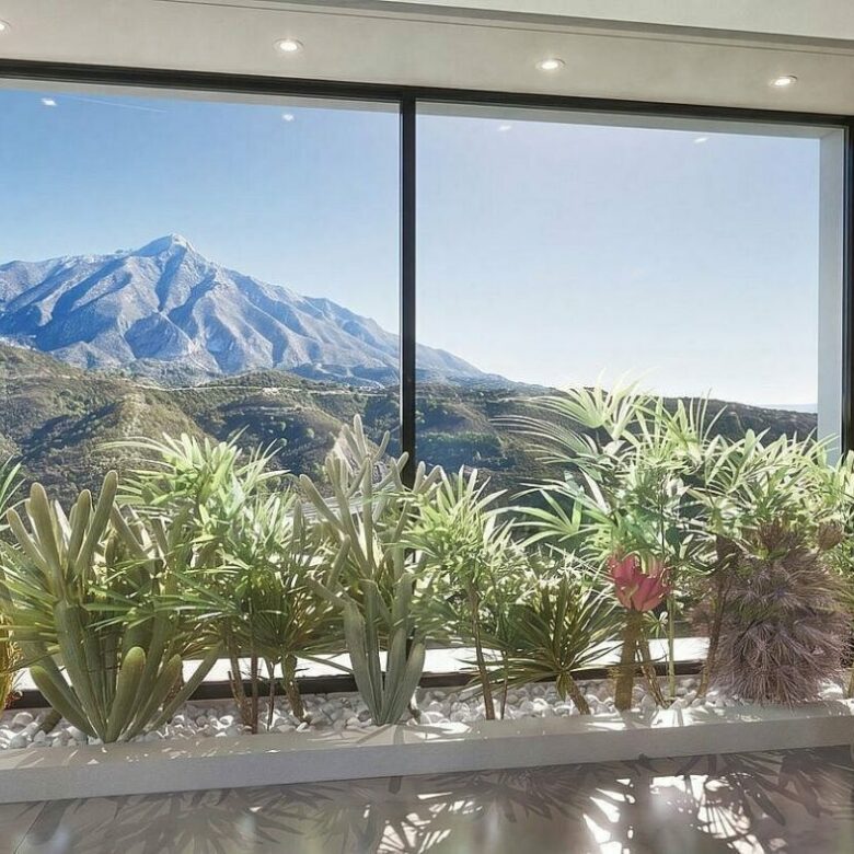 FOR SALE 🏡 Sea-View Plot with Licensed Contemporary Villa Design – Los Naranjos, Nueva Andalucía, Marbella 🇪🇸