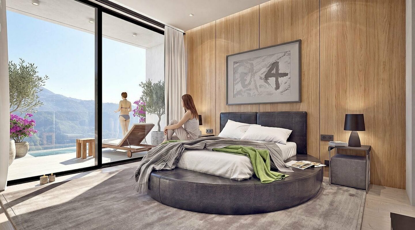 FOR SALE 🏡 Sea-View Plot with Licensed Contemporary Villa Design – Los Naranjos, Nueva Andalucía, Marbella 🇪🇸