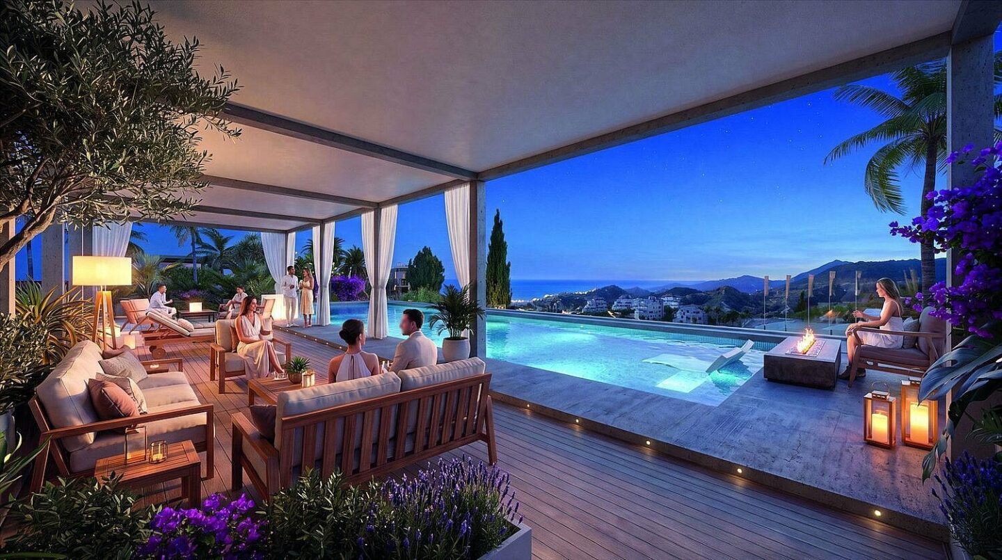 FOR SALE 🏡 Sea-View Plot with Contemporary Four-Level Villa Design – Los Naranjos, Nueva Andalucía, Marbella 🇪🇸