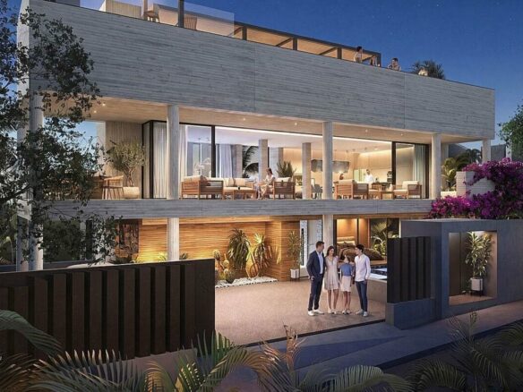 FOR SALE 🏡 Sea-View Plot with Contemporary Four-Level Villa Design – Los Naranjos, Nueva Andalucía, Marbella 🇪🇸