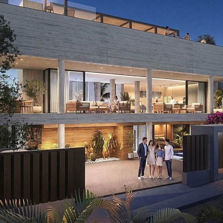 FOR SALE 🏡 Sea-View Plot with Contemporary Four-Level Villa Design – Los Naranjos, Nueva Andalucía, Marbella 🇪🇸