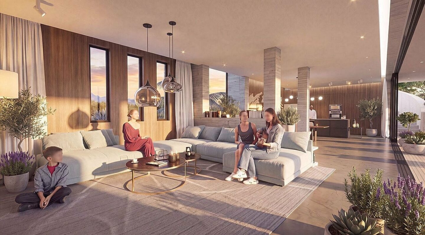 FOR SALE 🏡 Sea-View Plot with Contemporary Four-Level Villa Design – Los Naranjos, Nueva Andalucía, Marbella 🇪🇸
