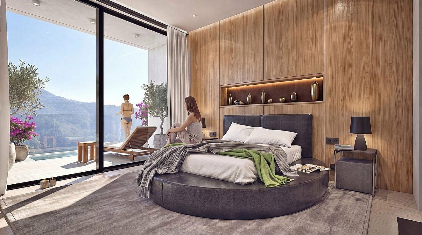 FOR SALE 🏡 Sea-View Plot with Contemporary Four-Level Villa Design – Los Naranjos, Nueva Andalucía, Marbella 🇪🇸