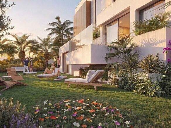 FOR SALE 🏡 Sea-View Plot with Contemporary Four-Level Villa Design – Los Naranjos, Nueva Andalucía, Marbella 🇪🇸