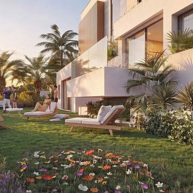 FOR SALE 🏡 Sea-View Plot with Contemporary Four-Level Villa Design – Los Naranjos, Nueva Andalucía, Marbella 🇪🇸
