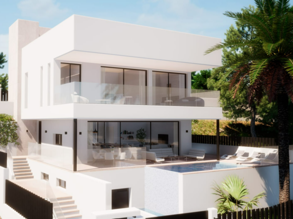FOR SALE 🏡 OFF-PLAN Modern Villa with Private Pool – Gamonal y Las Medranas, San Pedro de Alcántara, Marbella 🇪🇸