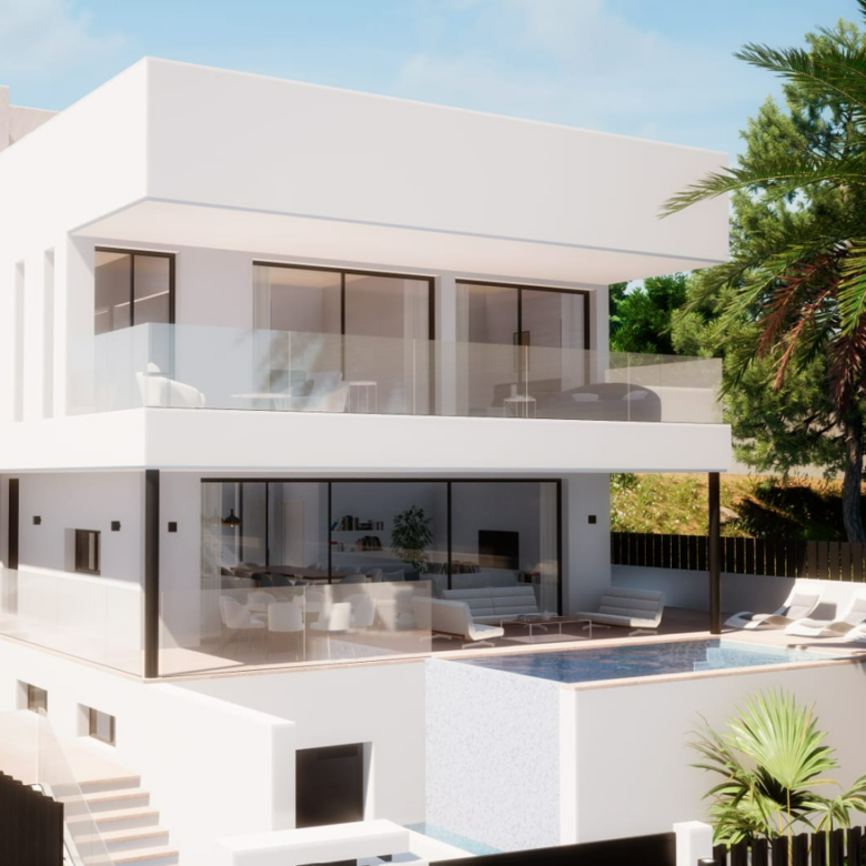 FOR SALE 🏡 OFF-PLAN Modern Villa with Private Pool – Gamonal y Las Medranas, San Pedro de Alcántara, Marbella 🇪🇸