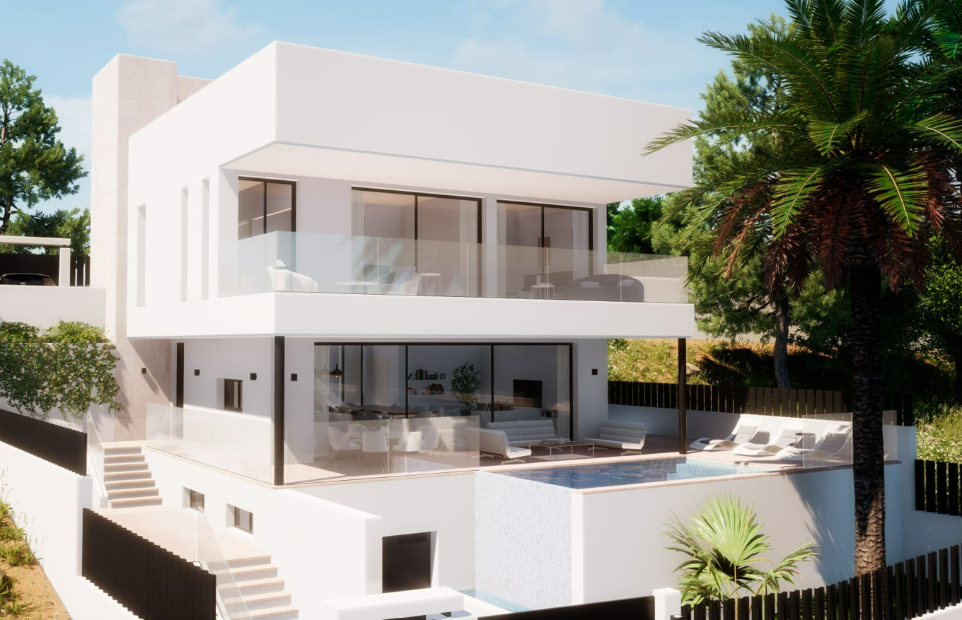 FOR SALE 🏡 OFF-PLAN Modern Villa with Private Pool – Gamonal y Las Medranas, San Pedro de Alcántara, Marbella 🇪🇸