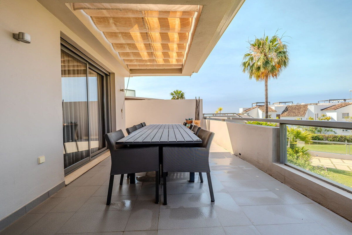 FOR SALE 🏡 Three-Bedroom Garden Apartment with Large Terrace in a Golf Resort – Arrayanes Golf, Benahavís 🇪🇸