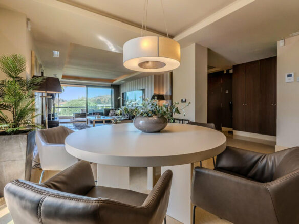 FOR SALE 🏡 Three-Bedroom Garden Apartment with Large Terrace in a Golf Resort – Arrayanes Golf, Benahavís 🇪🇸