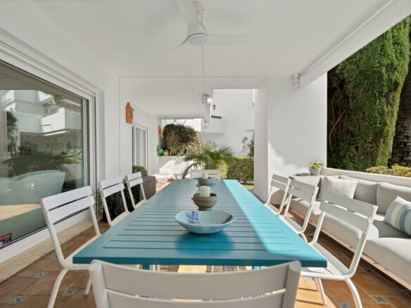 FOR SALE 🏡 Beachfront Garden Apartment in a Gated Community – Los Monteros, Marbella East 🇪🇸