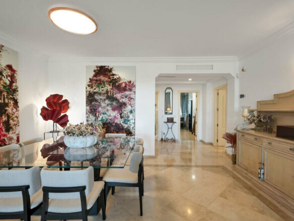 FOR SALE 🏡 Beachfront Garden Apartment in a Gated Community – Los Monteros, Marbella East 🇪🇸