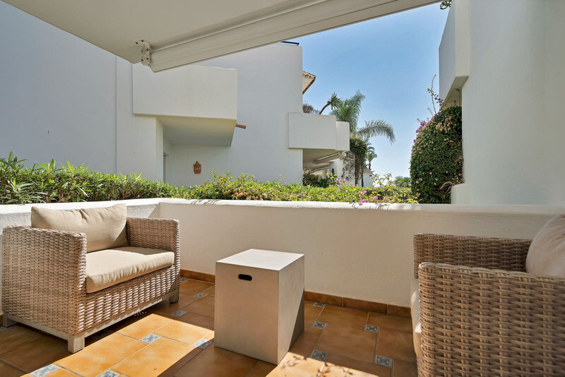 FOR SALE 🏡 Beachfront Garden Apartment in a Gated Community – Los Monteros, Marbella East 🇪🇸