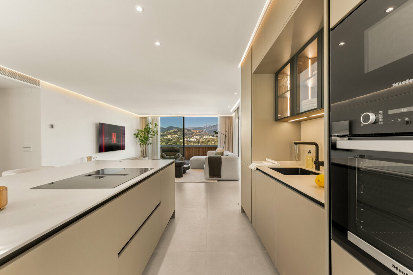 FOR SALE 🏡 Renovated Two-Bedroom Apartment with Sea and Mountain Views, Sold Furnished – Nueva Andalucía, Marbella 🇪🇸