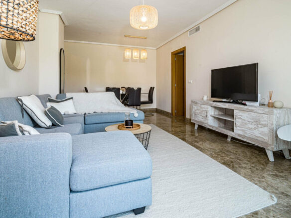 FOR SALE 🏡 Two-Bedroom Garden Apartment with Pool Views in a Gated Complex – Selwo, Estepona 🇪🇸