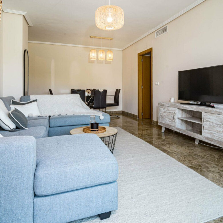 FOR SALE 🏡 Two-Bedroom Garden Apartment with Pool Views in a Gated Complex – Selwo, Estepona 🇪🇸
