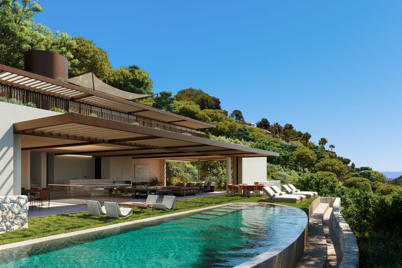 FOR SALE 🌟  Contemporary Luxury Villa El Madroñal – Sea & Mountain Views  –   Costa del Sol 🇪🇸