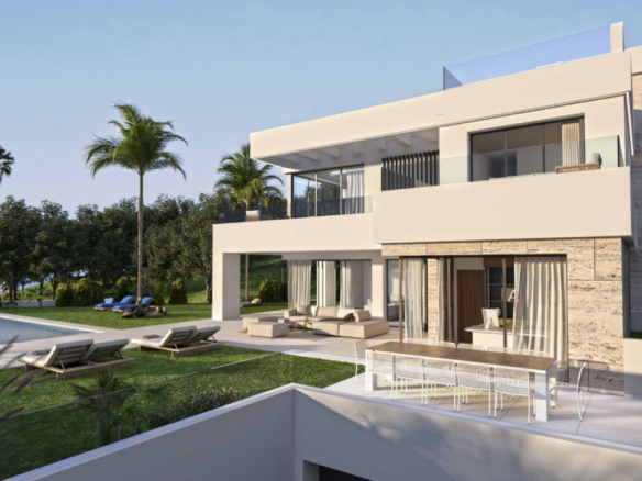 FOR SALE 🌟  Sea-View Building Plots Costa del Sol – Villa Project & Licence Incl. 🇪🇸 Western Costa del Sol – views to the Rock of Gibraltar 🇪🇸