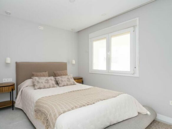 FOR SALE 🏡 Renovated Frontline Beach Apartment with Sea Views and Two Terraces – Estepona Town 🇪🇸