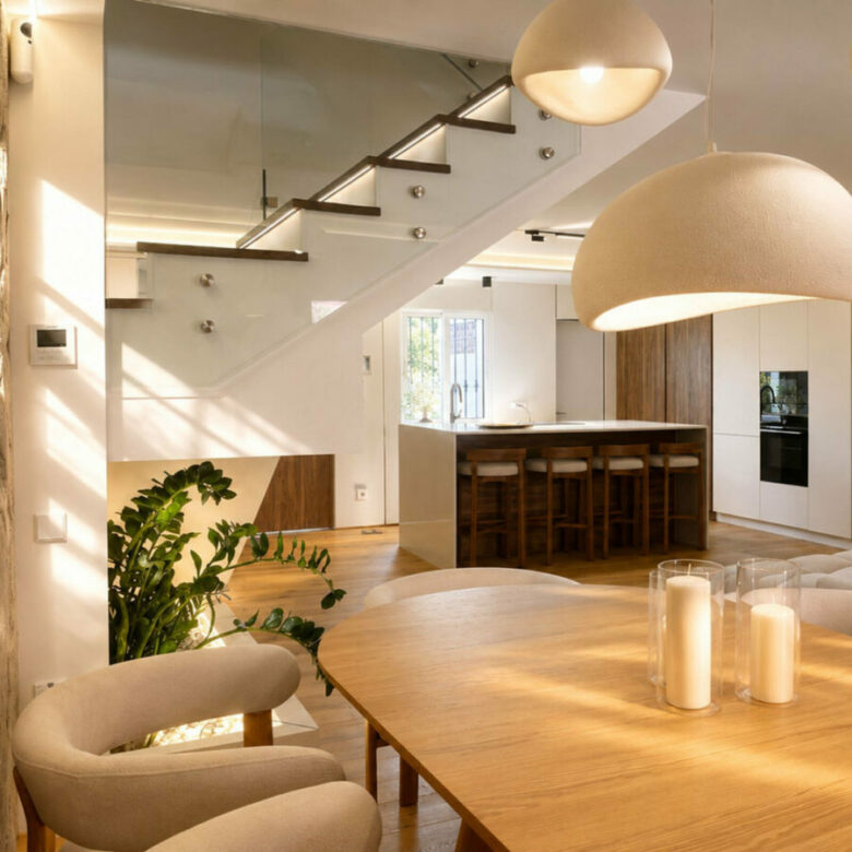 FOR SALE 🏡 Fully Renovated Designer Townhouse with Garden and Rooftop Solarium – Golden Mile, Marbella 🇪🇸