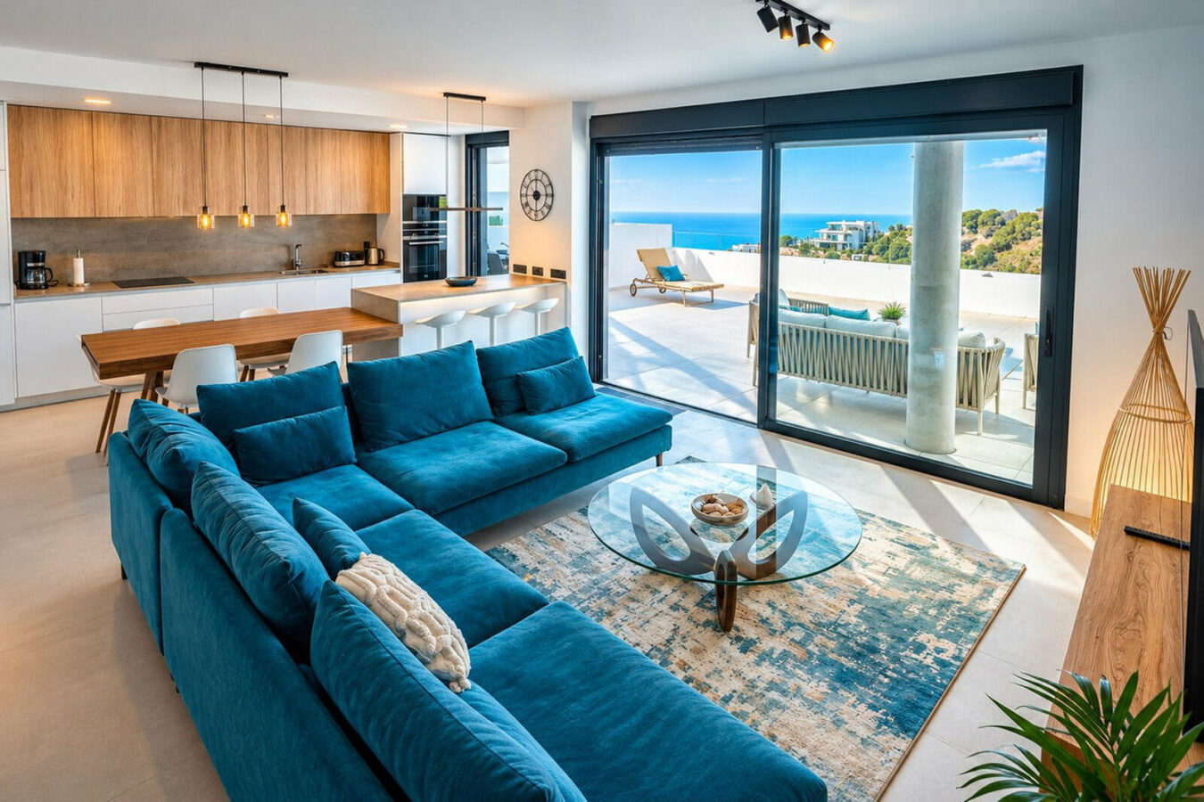 FOR SALE 🏡 Brand-New Furnished Three-Bedroom Apartment with Sea-View Terrace – Altos de los Monteros, Marbella East 🇪🇸
