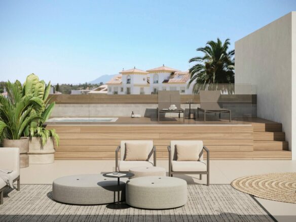 FOR SALE 🏡 New Two-Bedroom Apartment with Designer Interiors near the Beach – San Pedro de Alcántara, Marbella 🇪🇸