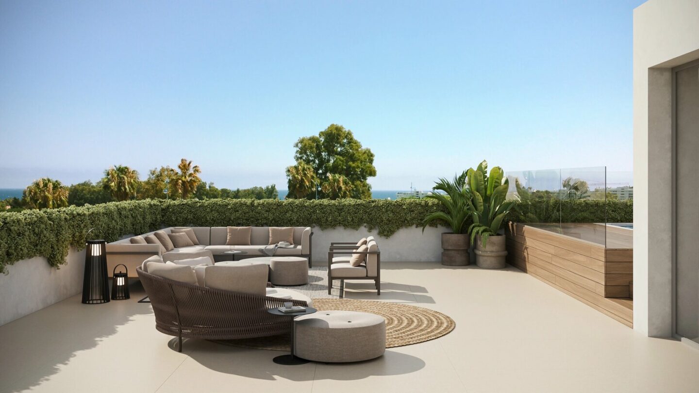 FOR SALE 🏡 New Two-Bedroom Apartment with Designer Interiors near the Beach – San Pedro de Alcántara, Marbella 🇪🇸