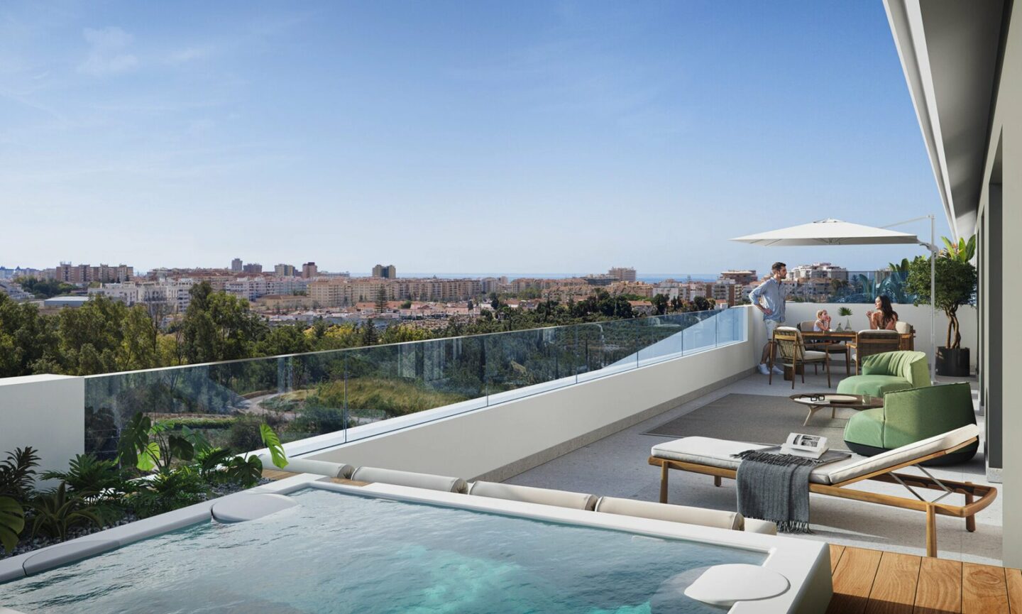 FOR SALE 🏡 New Two-Bedroom Penthouse with Sea Views, Infinity Pool and Beach Club – Las Lomas, Fuengirola 🇪🇸