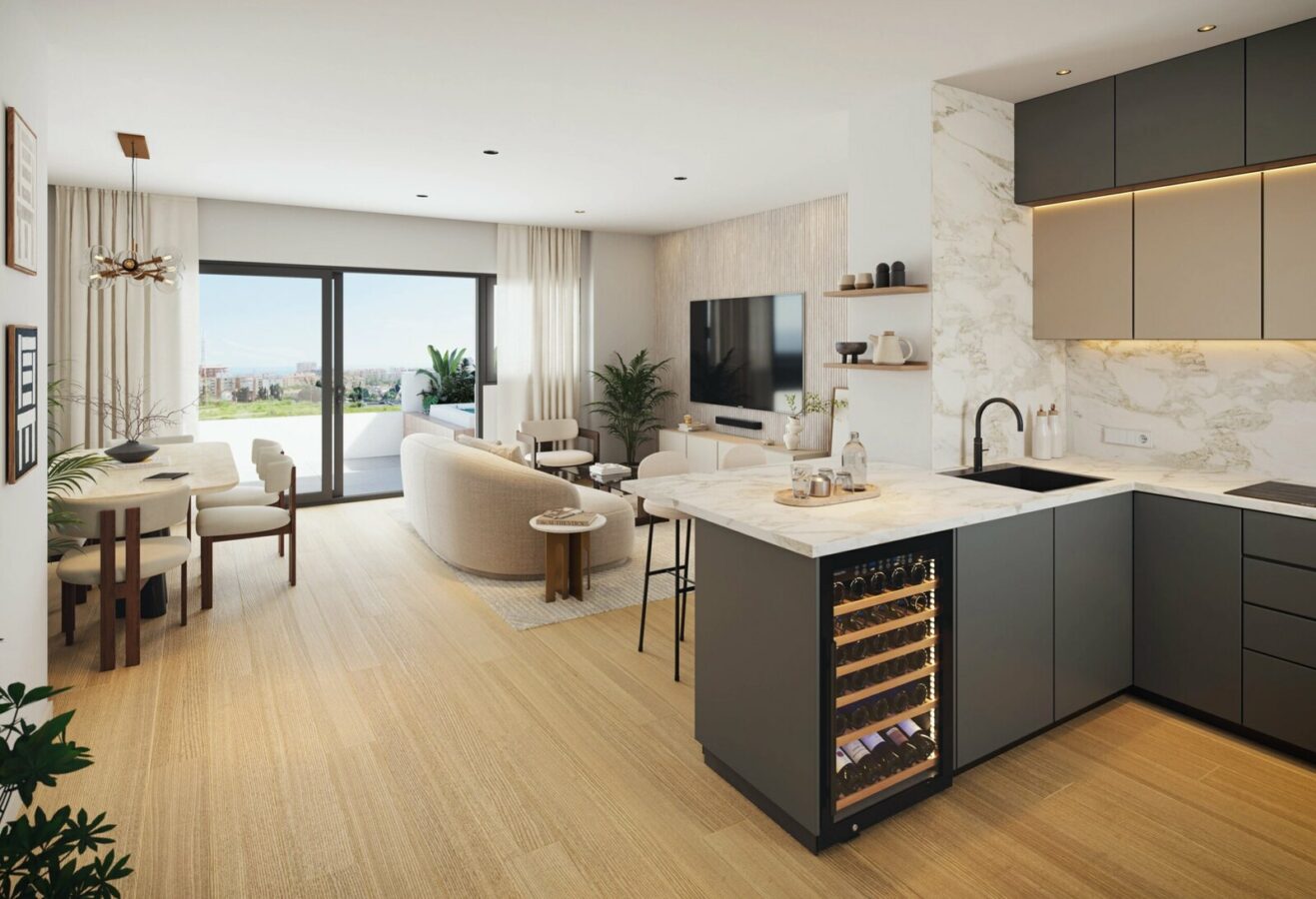 FOR SALE 🏡 New Two-Bedroom Penthouse with Sea Views, Infinity Pool and Beach Club – Las Lomas, Fuengirola 🇪🇸