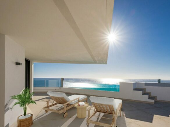 FOR SALE 🏡 Off-Plan Duplex Penthouse with Sea Views and Resort-Style Amenities – Reserva del Higuerón, Benalmádena 🇪🇸