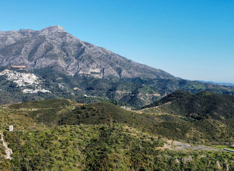 FOR SALE 🏡 South-Facing Sea-View Plot with Building Licence and Villa Project – Real de La Quinta, Benahavís 🇪🇸