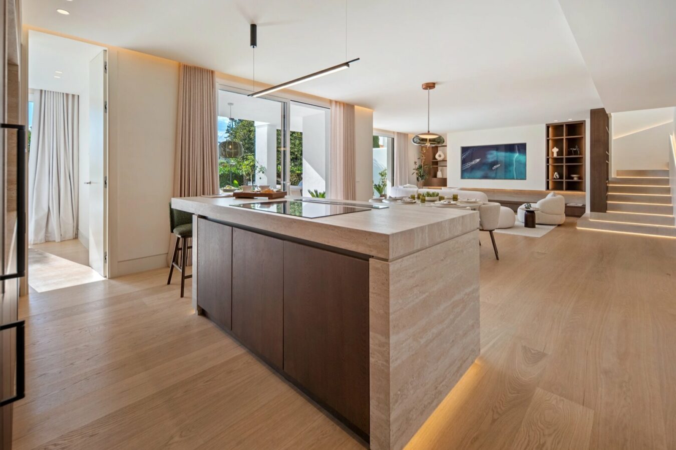 FOR SALE 🏡 Renovated Four-Bedroom Garden Duplex with Outdoor Kitchen, Frontline Golf – Los Naranjos, Nueva Andalucía 🇪🇸