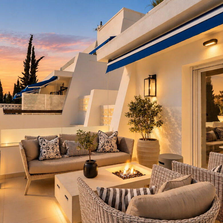 FOR SALE 🏡 Renovated Three-Bedroom Apartment with South-Facing Terrace near Centro Plaza – Nueva Andalucía, Marbella 🇪🇸