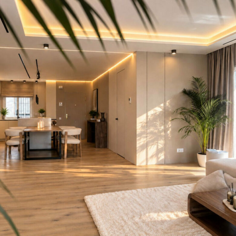 FOR SALE 🏡 Renovated Three-Bedroom Apartment with Terrace in a Gated Community – Nagüeles, Golden Mile, Marbella 🇪🇸
