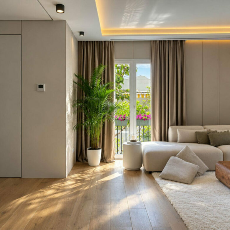 FOR SALE 🏡 Renovated Three-Bedroom Apartment with Terrace in a Gated Community – Nagüeles, Golden Mile, Marbella 🇪🇸