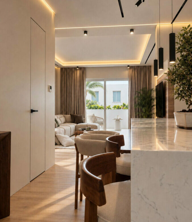 FOR SALE 🏡 Renovated Three-Bedroom Apartment with Terrace in a Gated Community – Nagüeles, Golden Mile, Marbella 🇪🇸