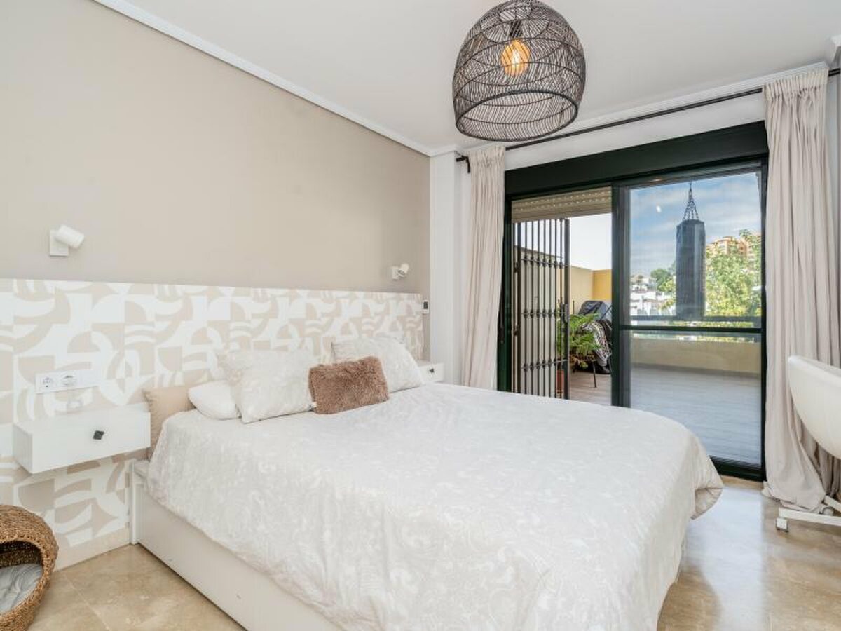 FOR SALE 🏡 Renovated Two-Bedroom Garden Apartment with Pool Views near the Golf – La Resina Golf, Estepona 🇪🇸