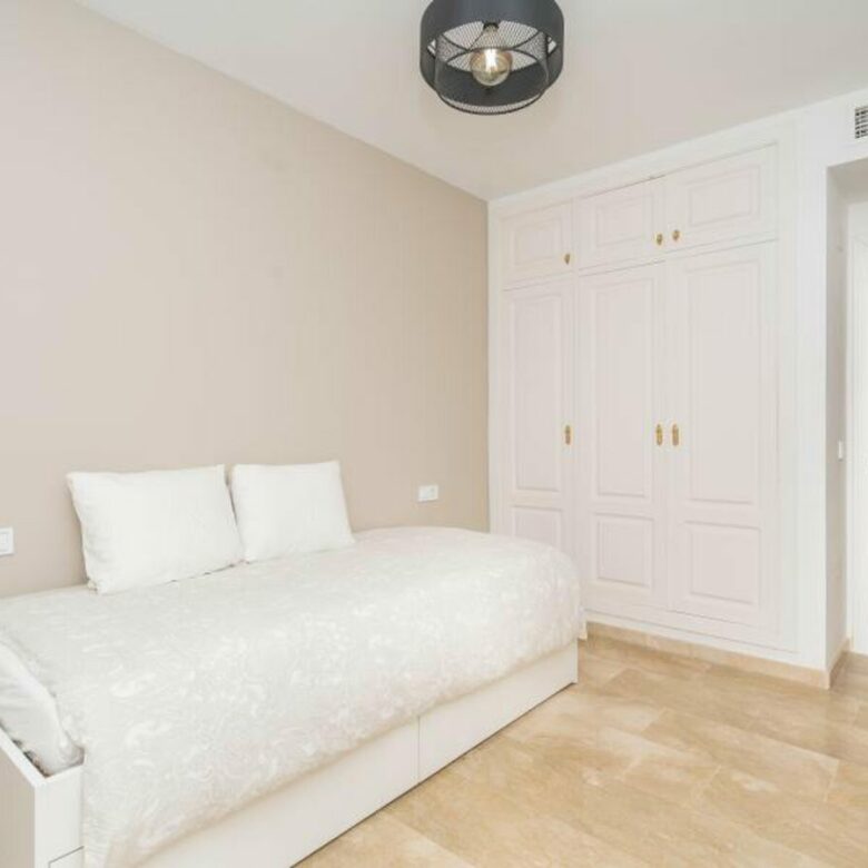 FOR SALE 🏡 Renovated Two-Bedroom Garden Apartment with Pool Views near the Golf – La Resina Golf, Estepona 🇪🇸
