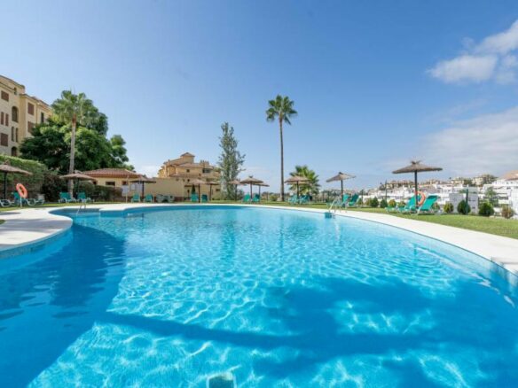 FOR SALE 🏡 Renovated Two-Bedroom Garden Apartment with Pool Views near the Golf – La Resina Golf, Estepona 🇪🇸