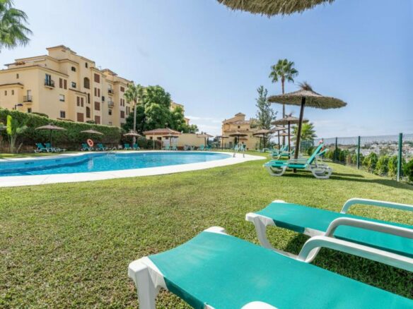 FOR SALE 🏡 Renovated Two-Bedroom Garden Apartment with Pool Views near the Golf – La Resina Golf, Estepona 🇪🇸